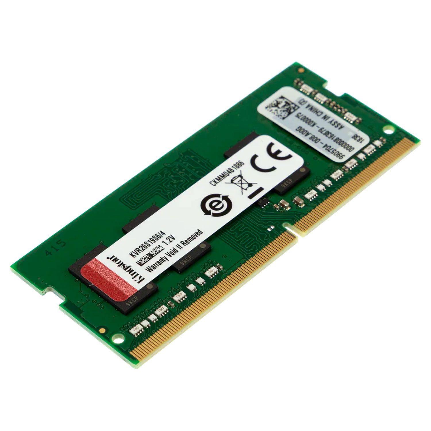 Memoria Ram Notebook Kingston Ddr4 4gb 2666mhz-1
