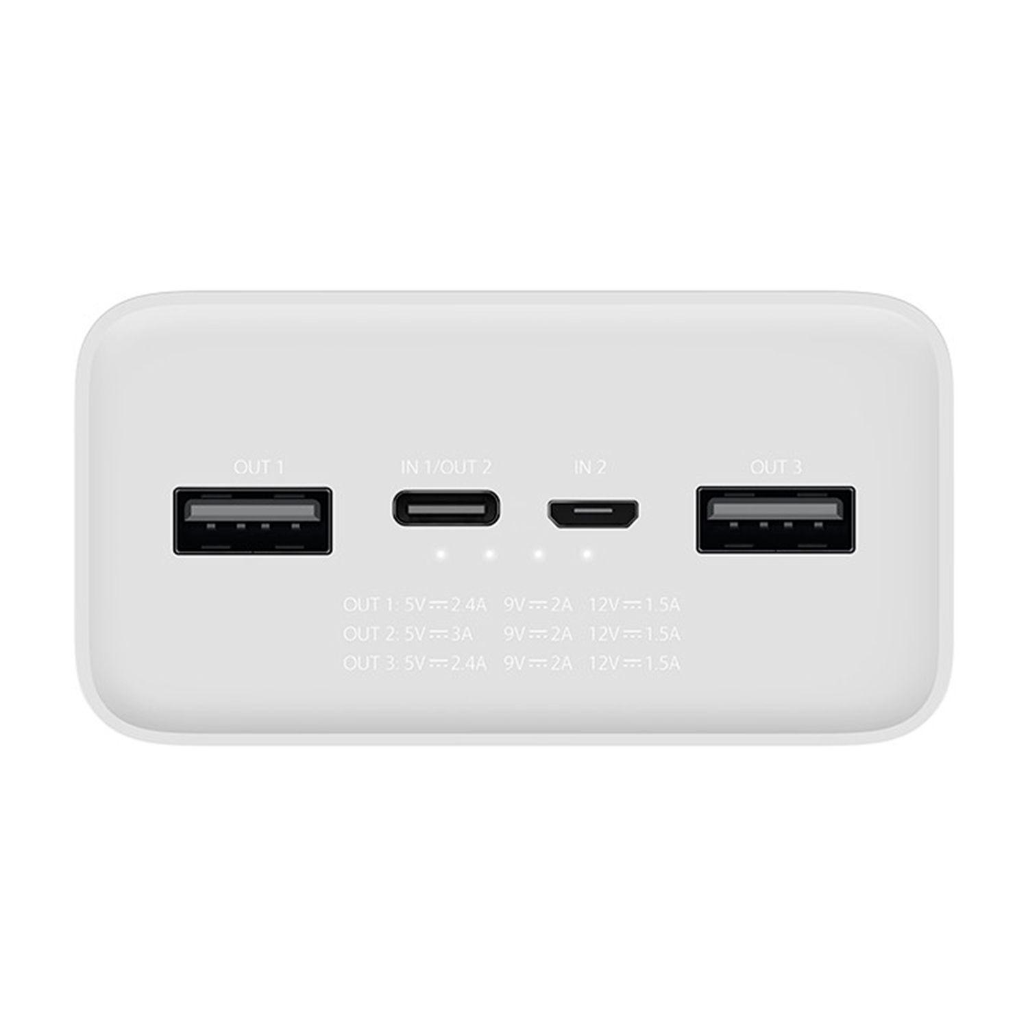 Cargador Portatil Bateria Xiaomi Mi Power Bank 30000mah 24W-2