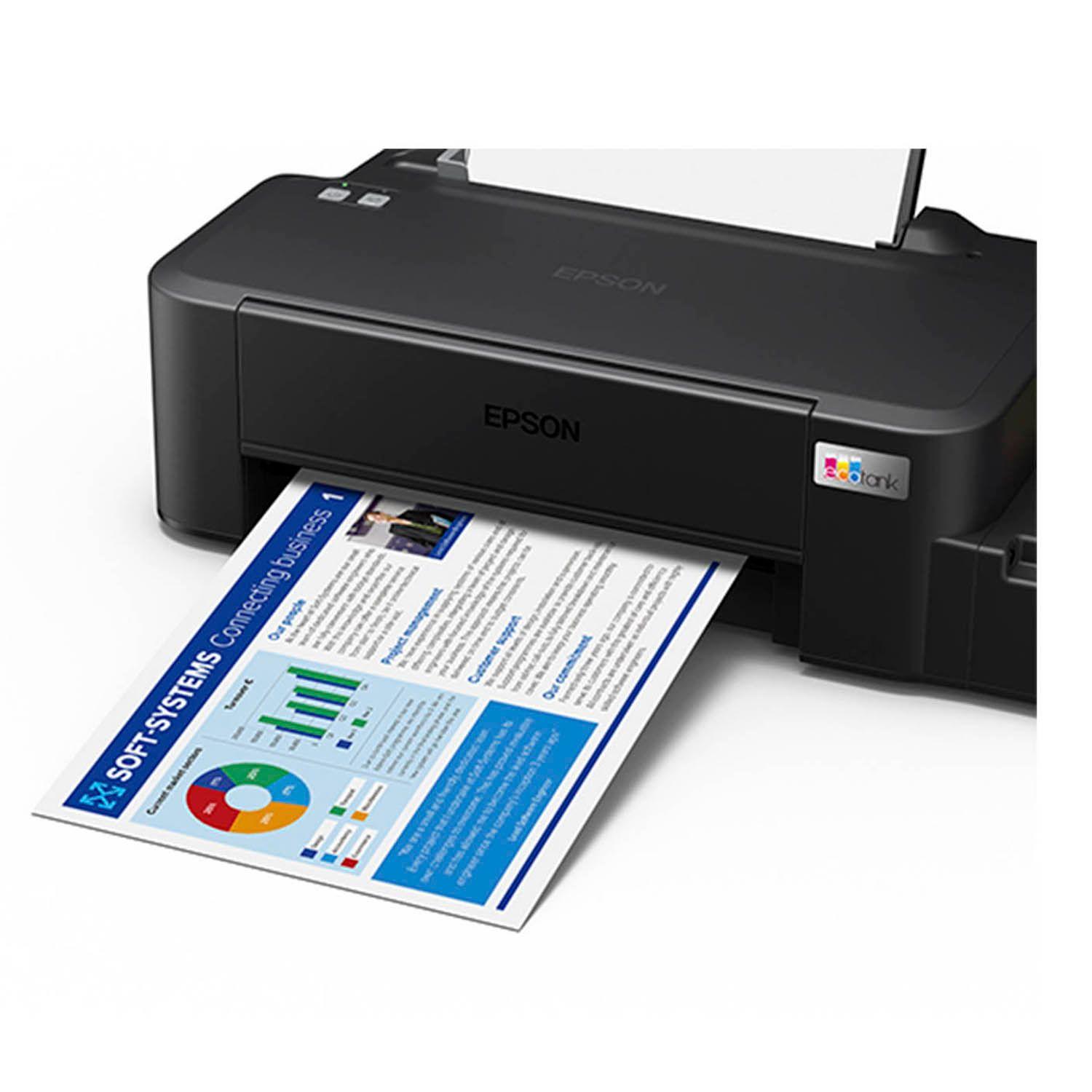 Impresora Epson EcoTank L121 Negro Tanque de Tinta USB-2