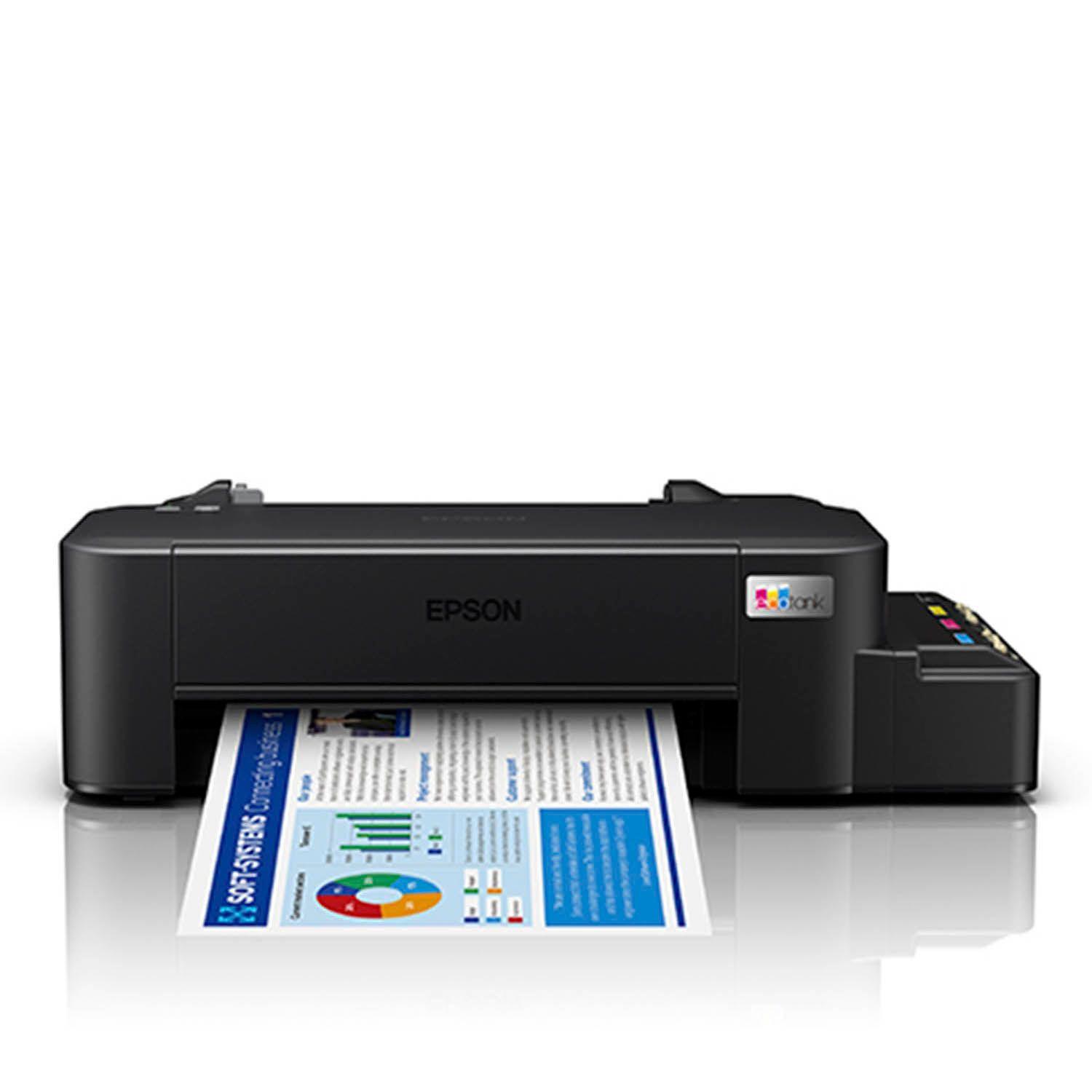 Impresora Epson EcoTank L121 Negro Tanque de Tinta USB-3