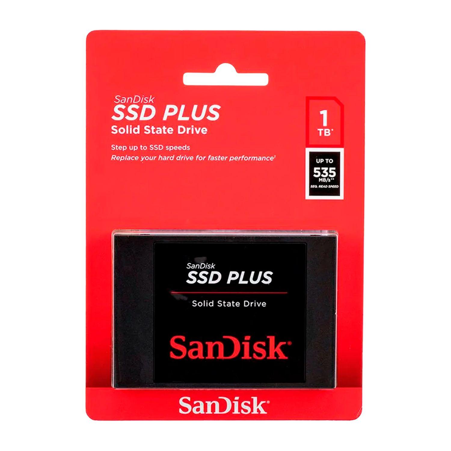 Disco Solido SSD Interno SanDisk Plus 1TB SATA III 535MB/s-3