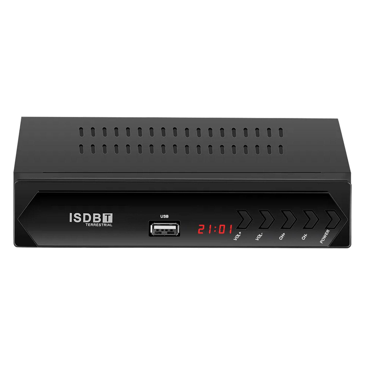 Sintonizador Tv Digital FHD ISDBT Terrestrial USB HDMI RCA-1