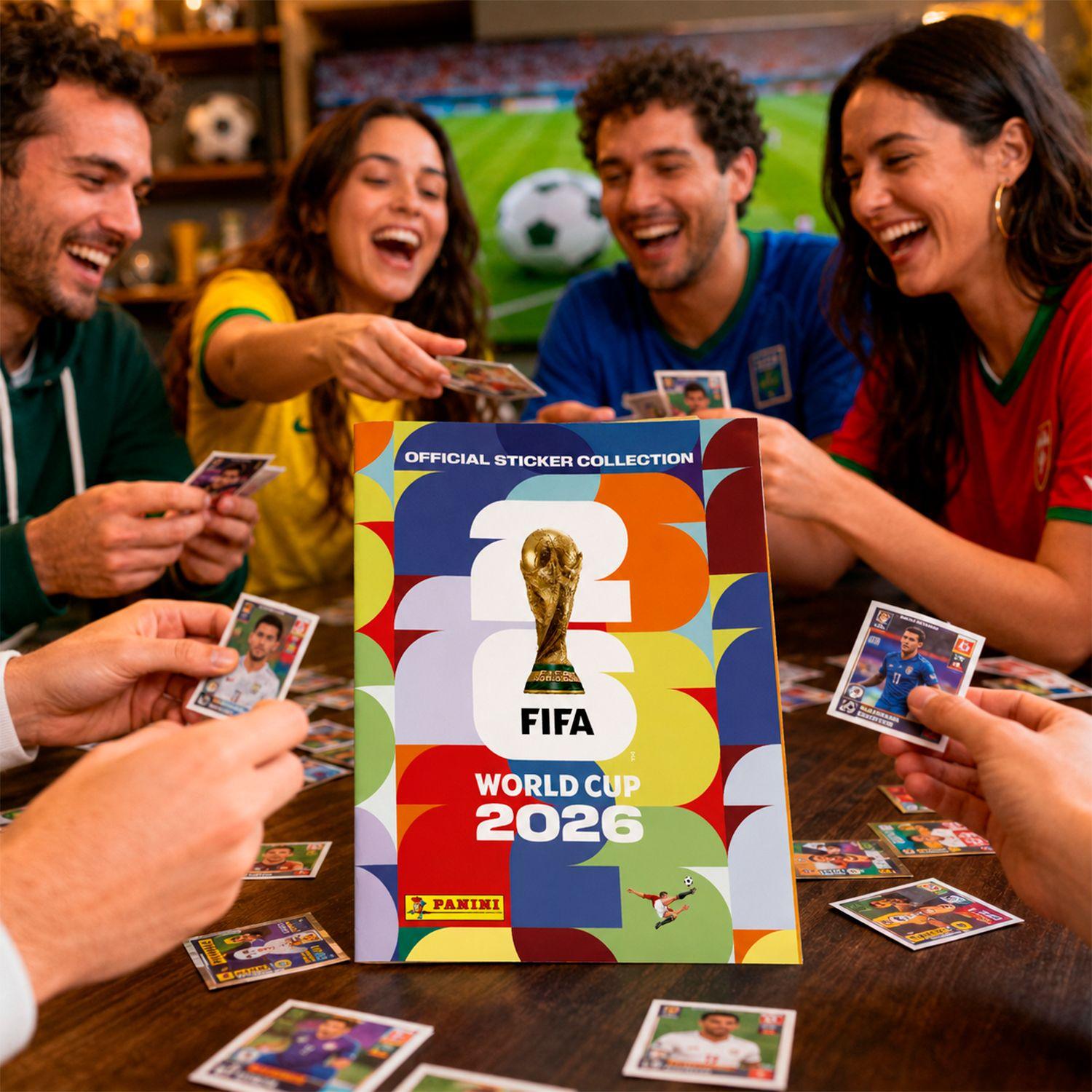 Pack Album Panini + 100 Sobres 700 Laminas Fifa Munidal 2026-3