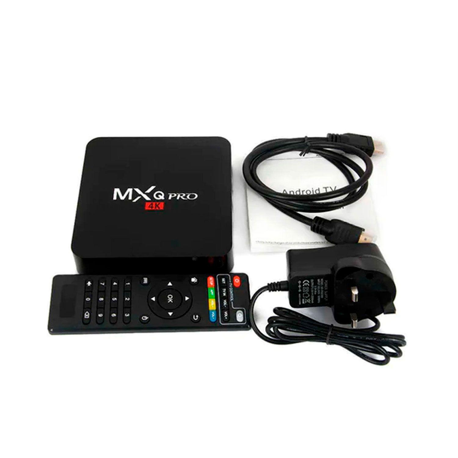 TV Box MX Qpro 4k 10.1 4G Ram 64GB 2.4G/5G 4core-3