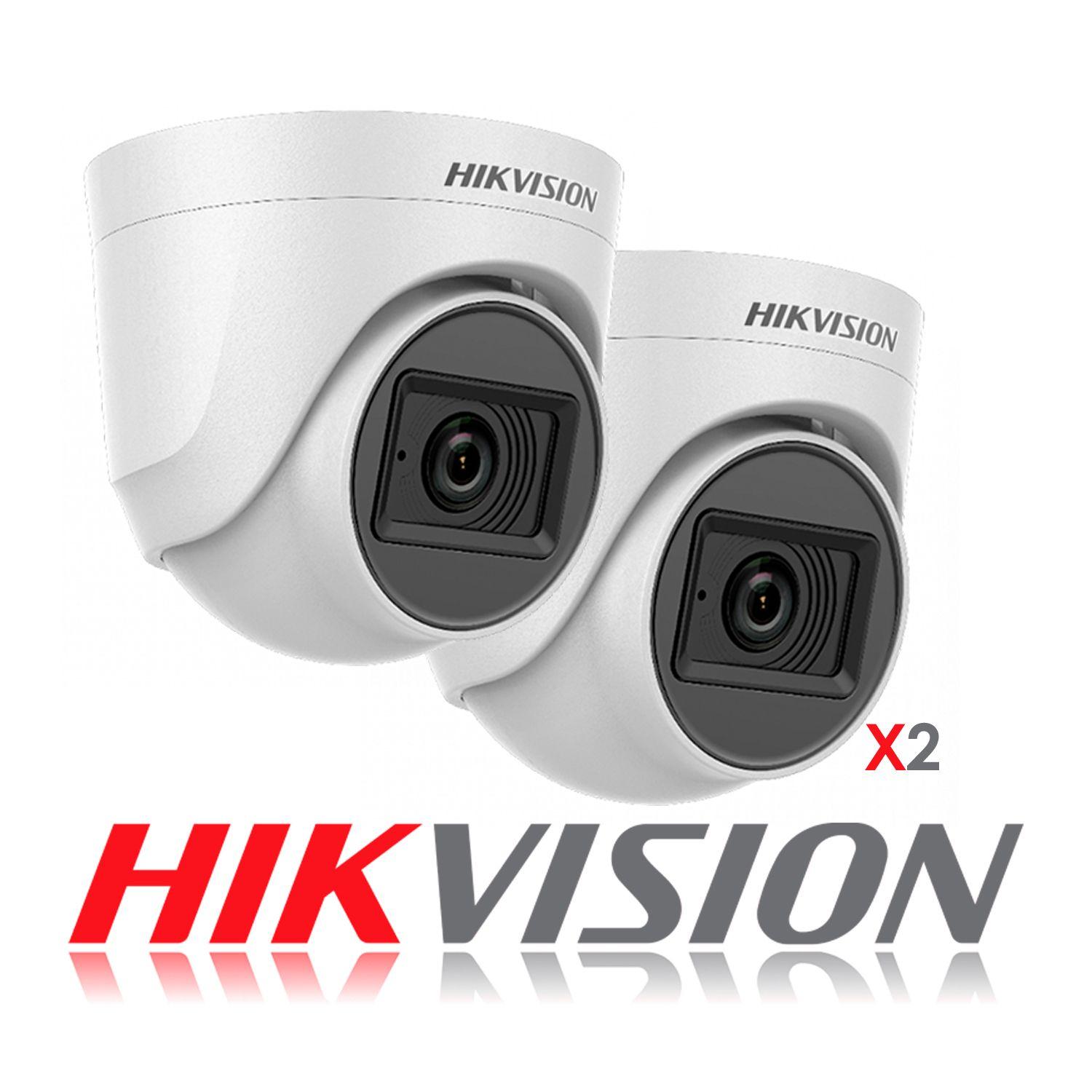 Kit de Camaras de Seguridad + DVR 4CH Hikvision eSSD 300GB-2