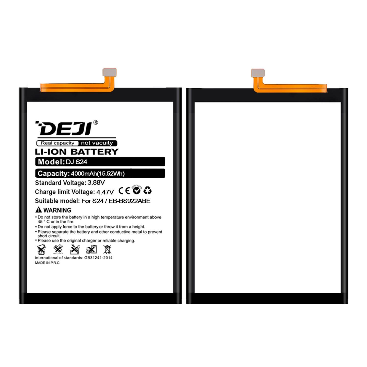 Bateria Compatible con Samsung Galaxy S24 5G DEJI IC 4000mAh-3