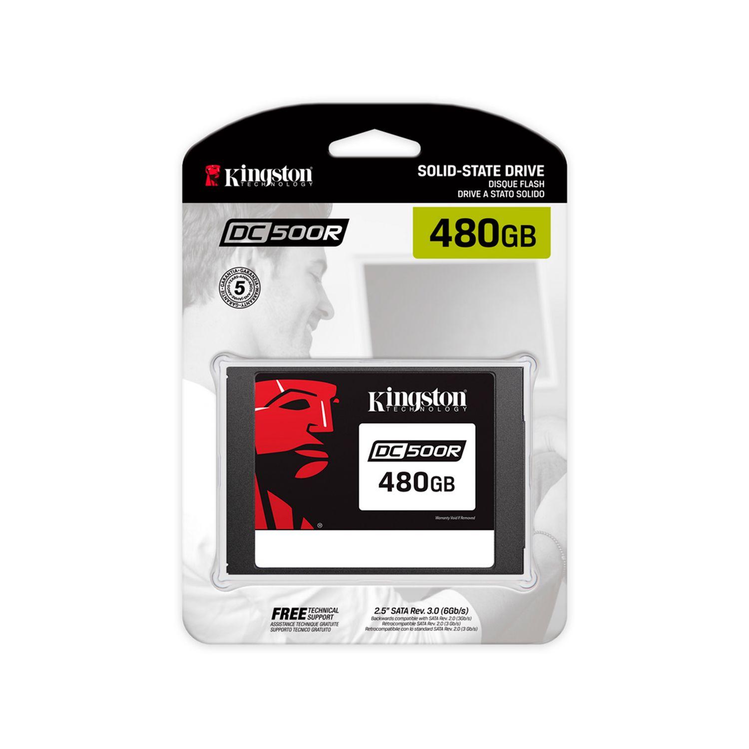 Disco Solido SSD Kingston Data Center Enterprise Series 480GB DC500R Rev.3.0 [ SEDC500R/480G ]-2