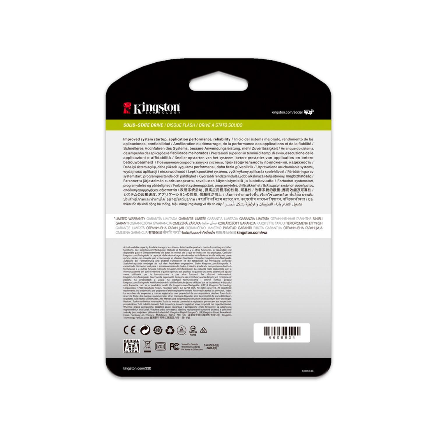 Disco Solido SSD Kingston Data Center Enterprise Series 480GB DC500R Rev.3.0 [ SEDC500R/480G ]-3