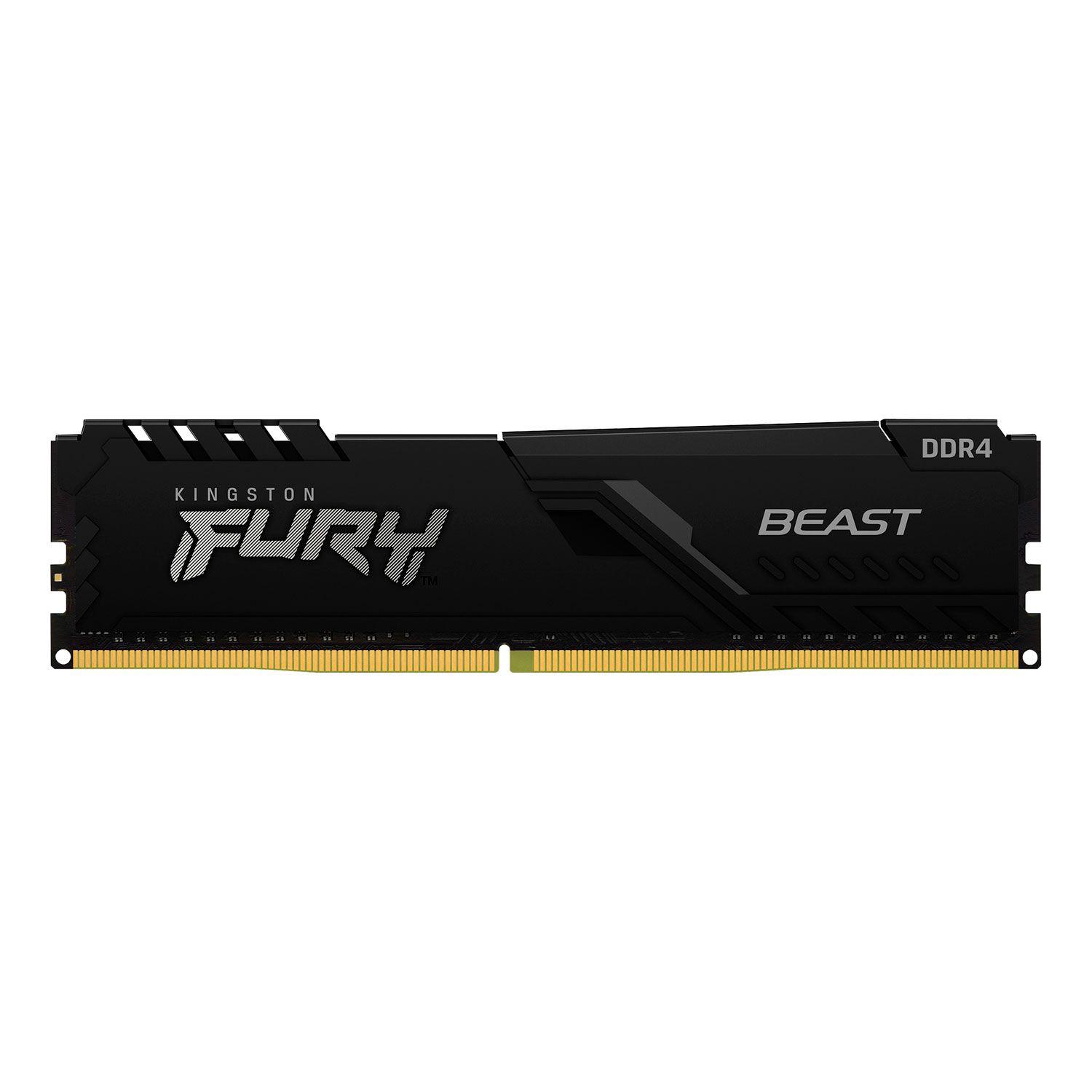 Memoria Ram PC DDR4 16GB Kingston FURY Beast KF432C16BB1/16-0