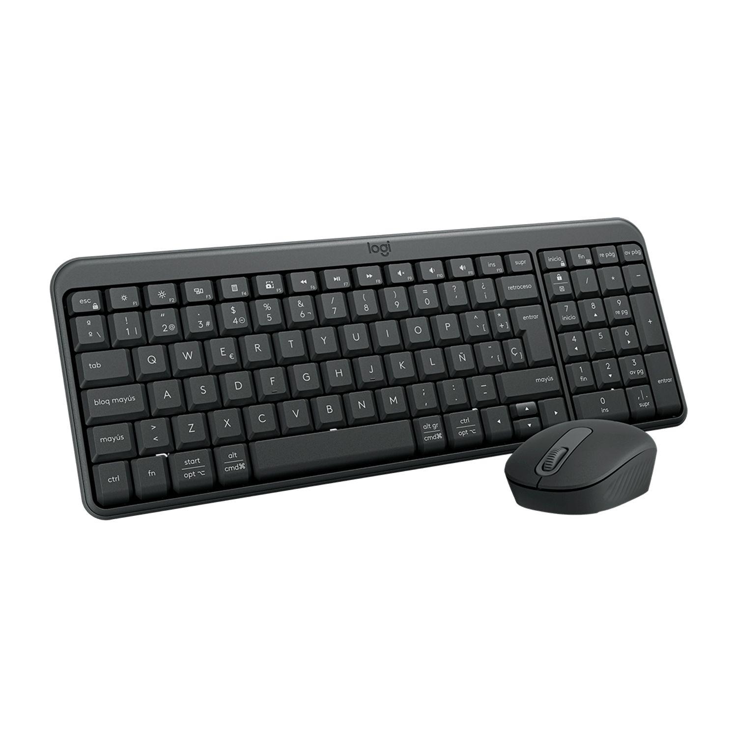 Combo Teclado y Mouse Inalambrico Logitech MK250 USB 1000dpi-2