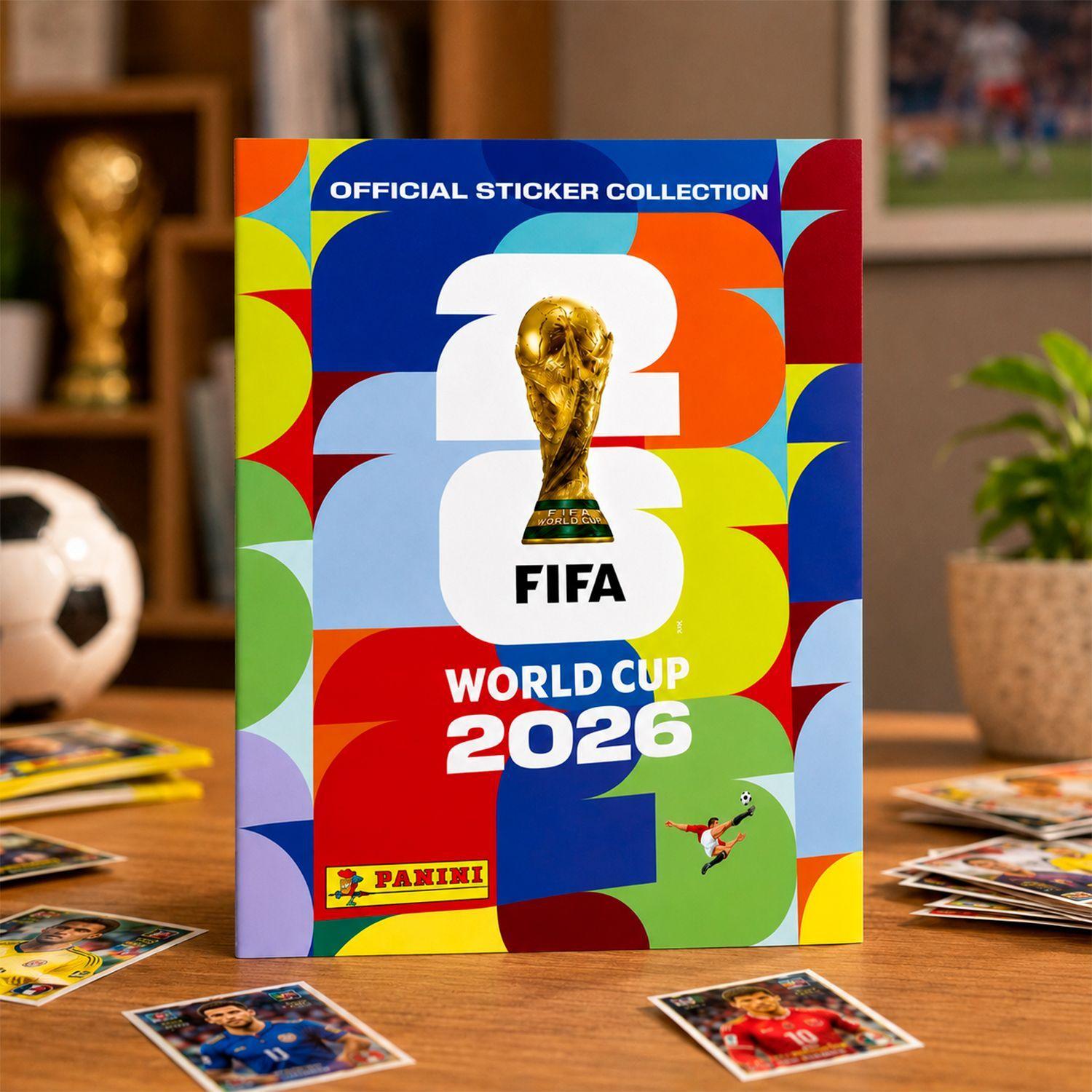 Pack Album Panini + 5 Sobres 35 Laminas Fifa Mundial 2026-3