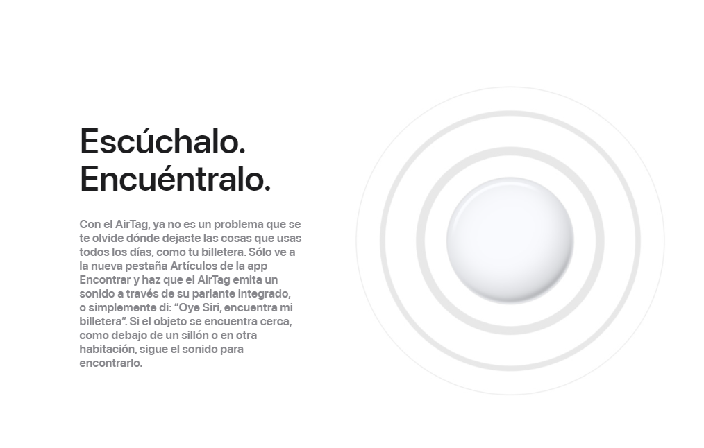 Rastreador Apple Airtag Resistencia IP67 1 unidad MX532AM/A-4