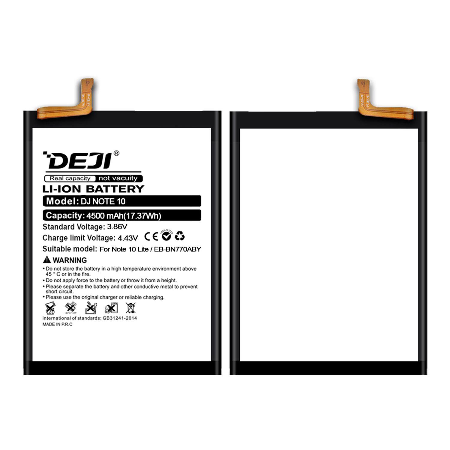Bateria Compatible con Galaxy Note 10 Lite DEJI IC 4500mAh-3