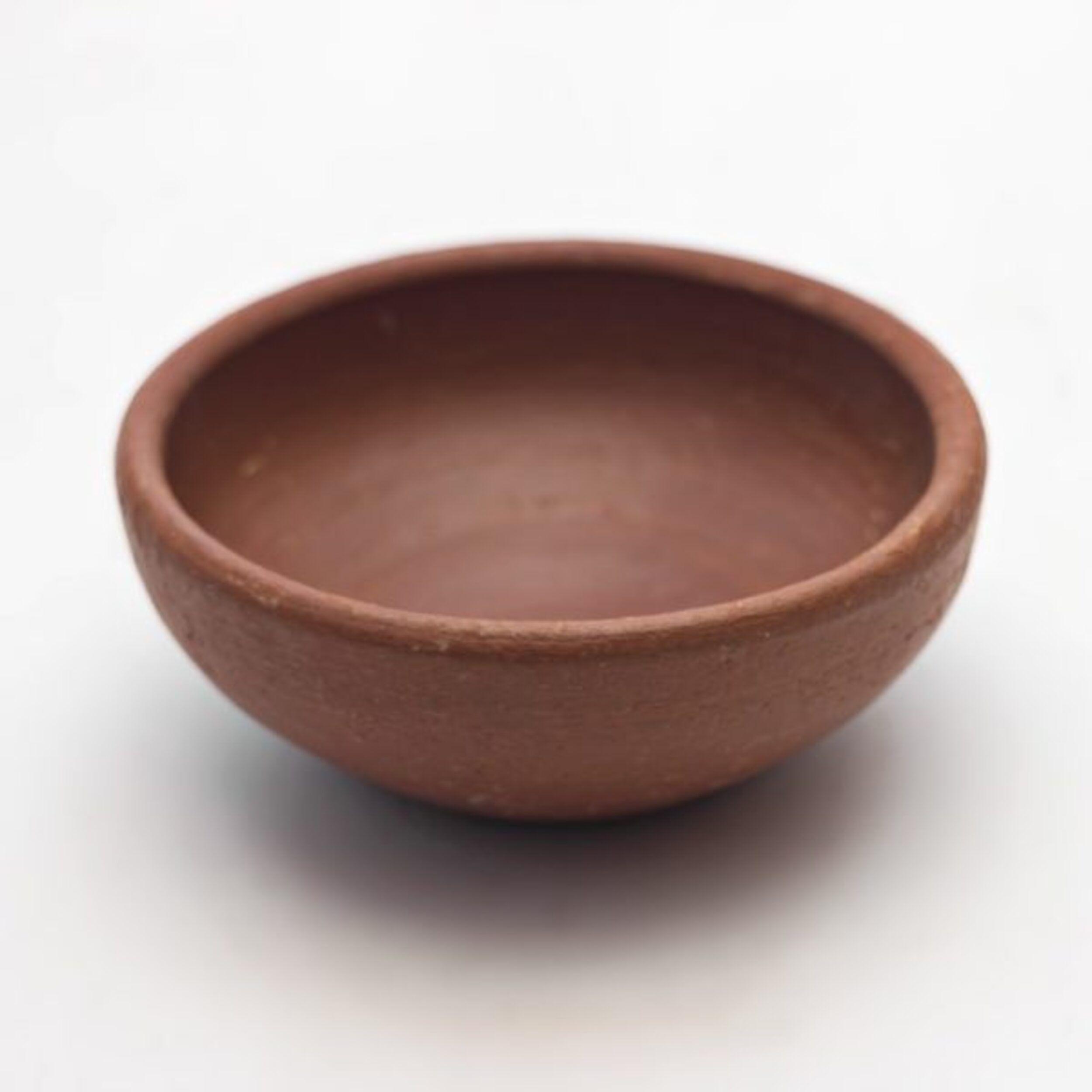 Juego de 6 Platos de greda color natural Pomaire-0