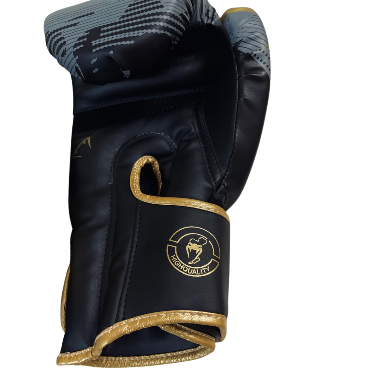 Guantes De Boxeo Muay Thai Venum Elite Pro Gold Camo 14 OZ-2