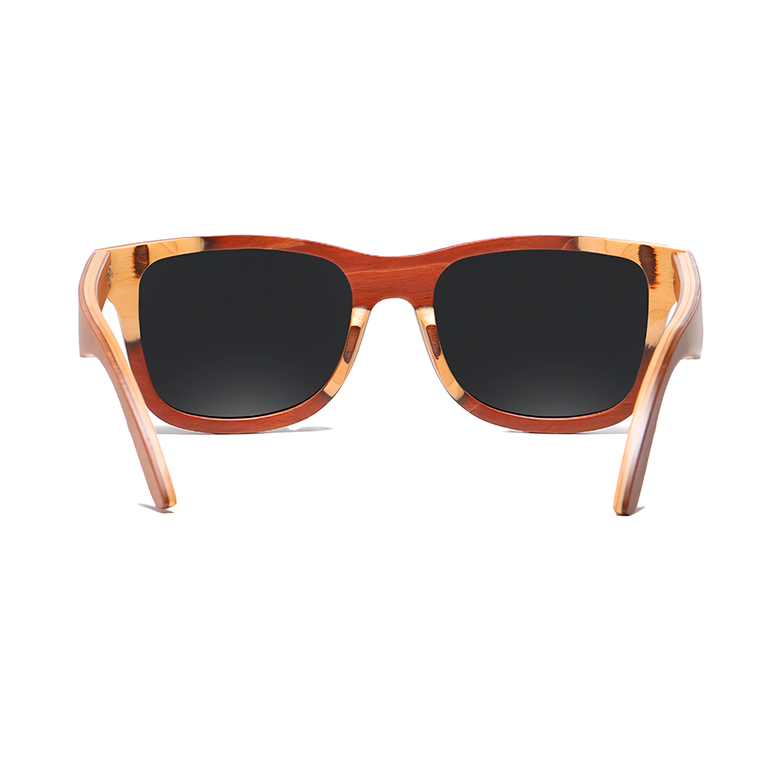 Lentes De Sol De Madera Chanquiuque Café Niba-2