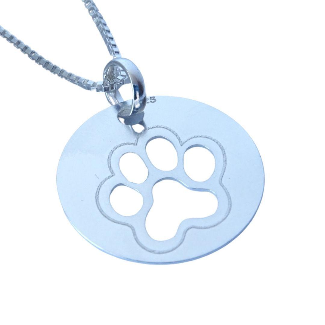 Cadena De Plata Medalla Doglover - MABELITA-2