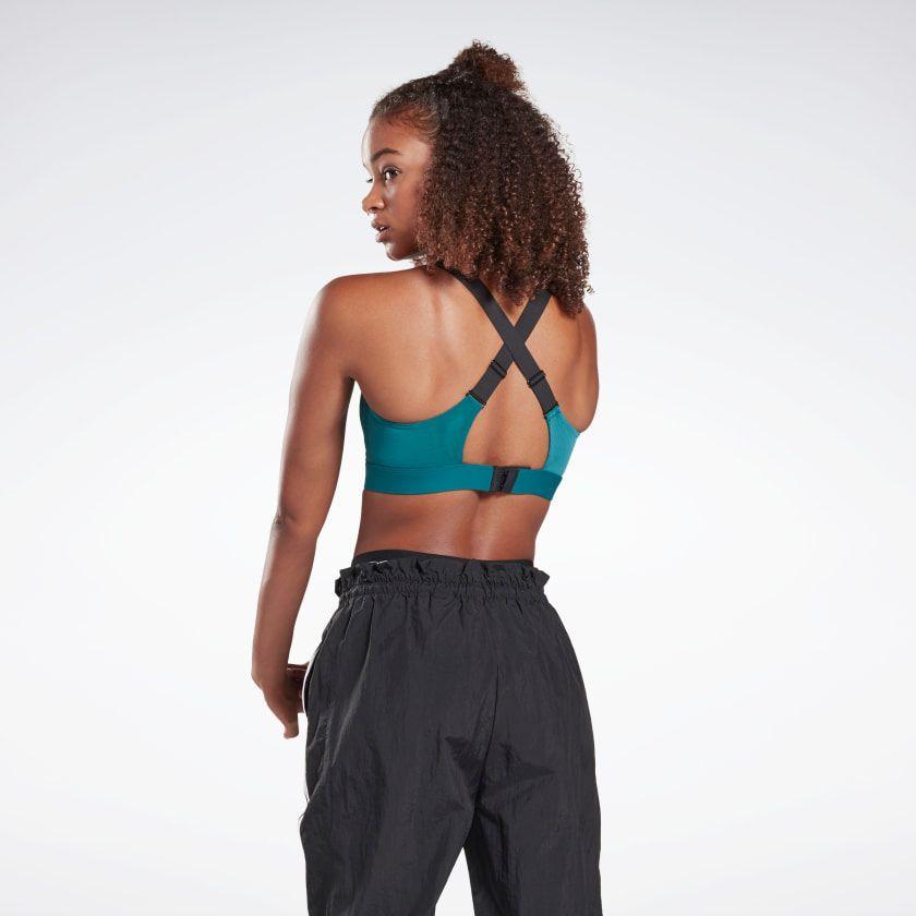 Reebok Sostén Deportivo Hero Power Verde Talla Xs 34-ab-4