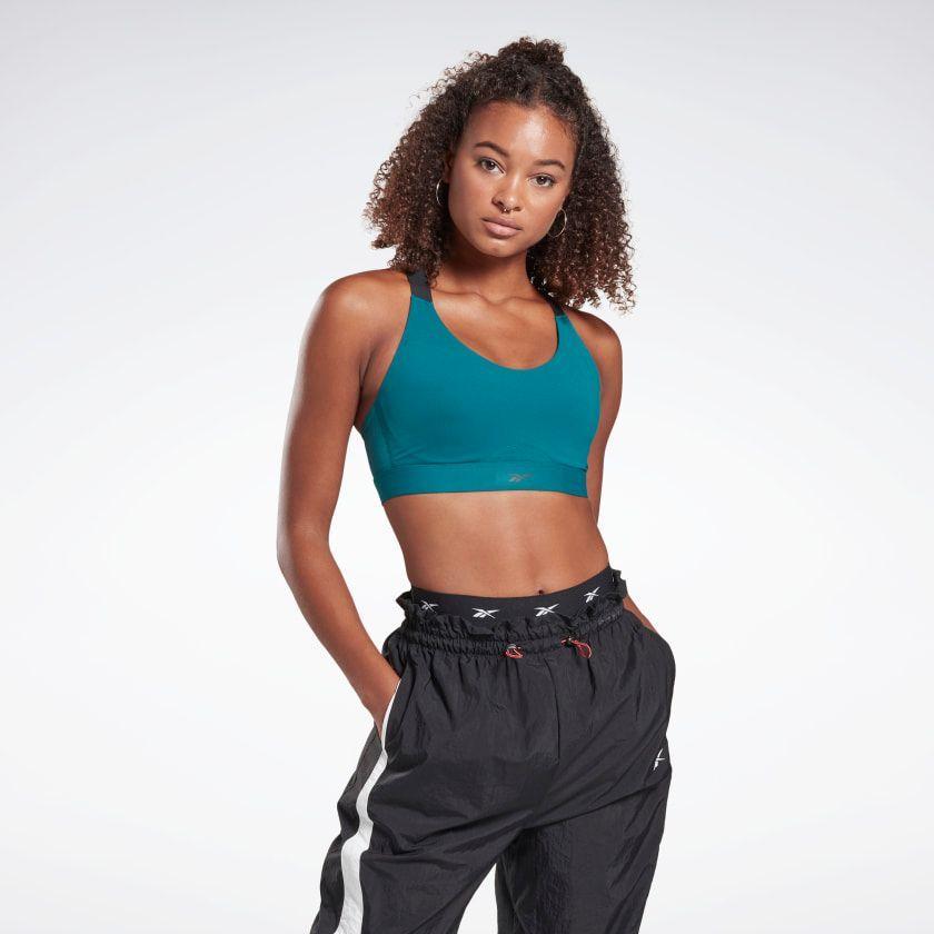 Reebok Sostén Deportivo Hero Power Verde Talla Xs 34-ab-5