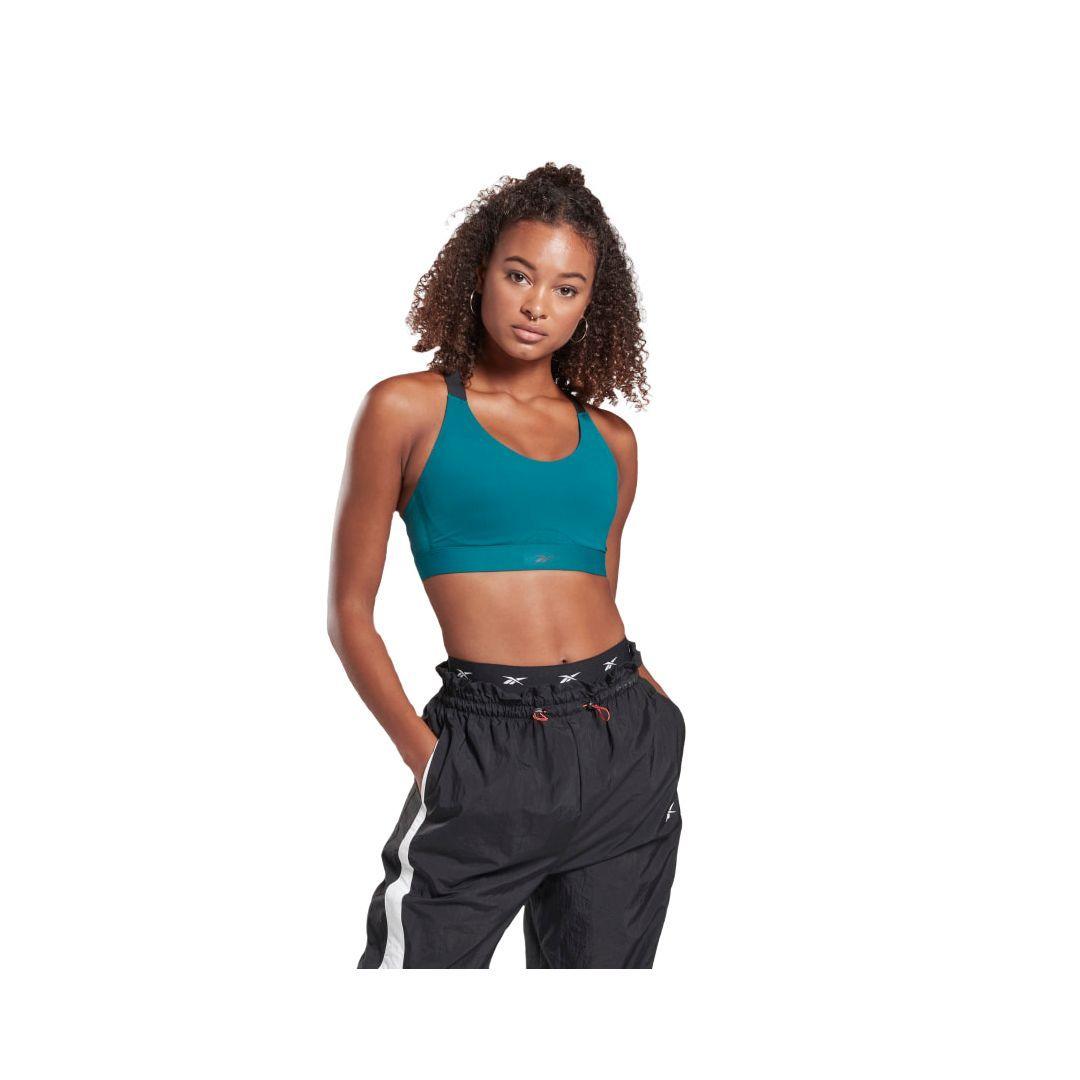 Reebok Sostén Deportivo Hero Power Verde Talla Xs 34-ab-6