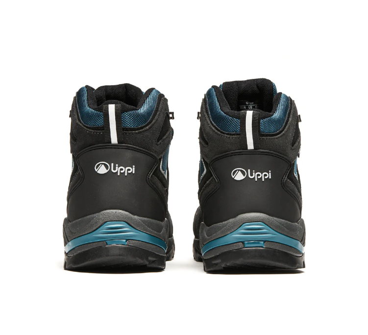 Botin Lippi Puelo Hombre color Petroleo/gris trekking hiking-4