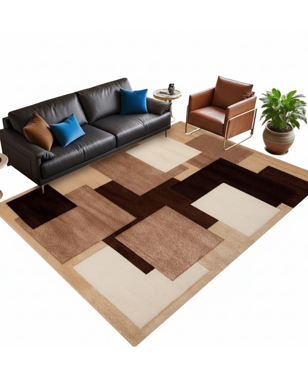 ALFOMBRA DISEÑO MODERNO 3D PARA TU LIVING-200X240-CSM-0