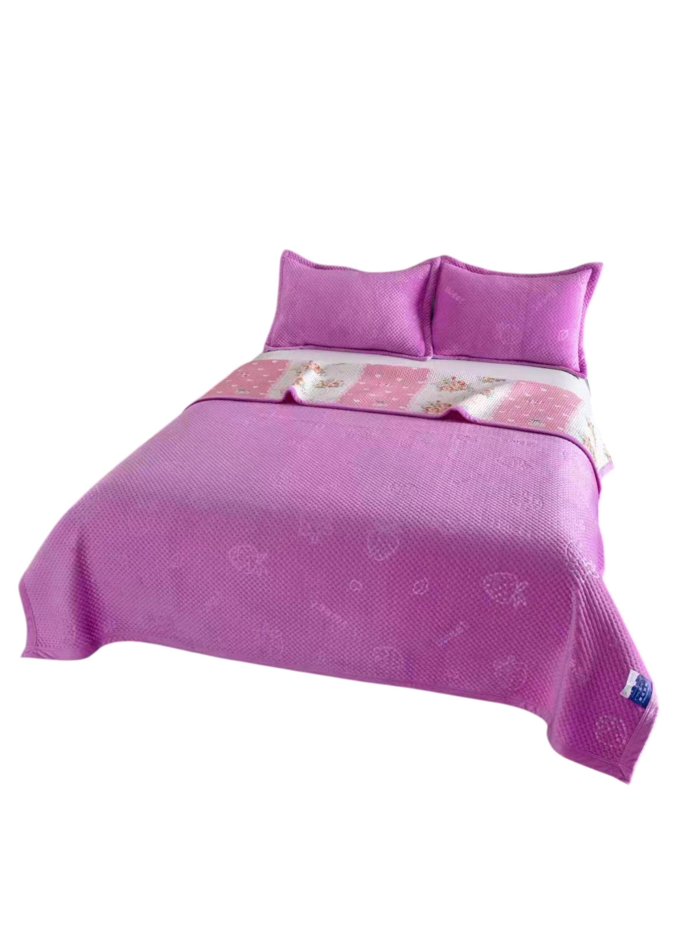 Cubrecama De Verano Reversible Plush Y Quilt 230x250 Cm TF-0