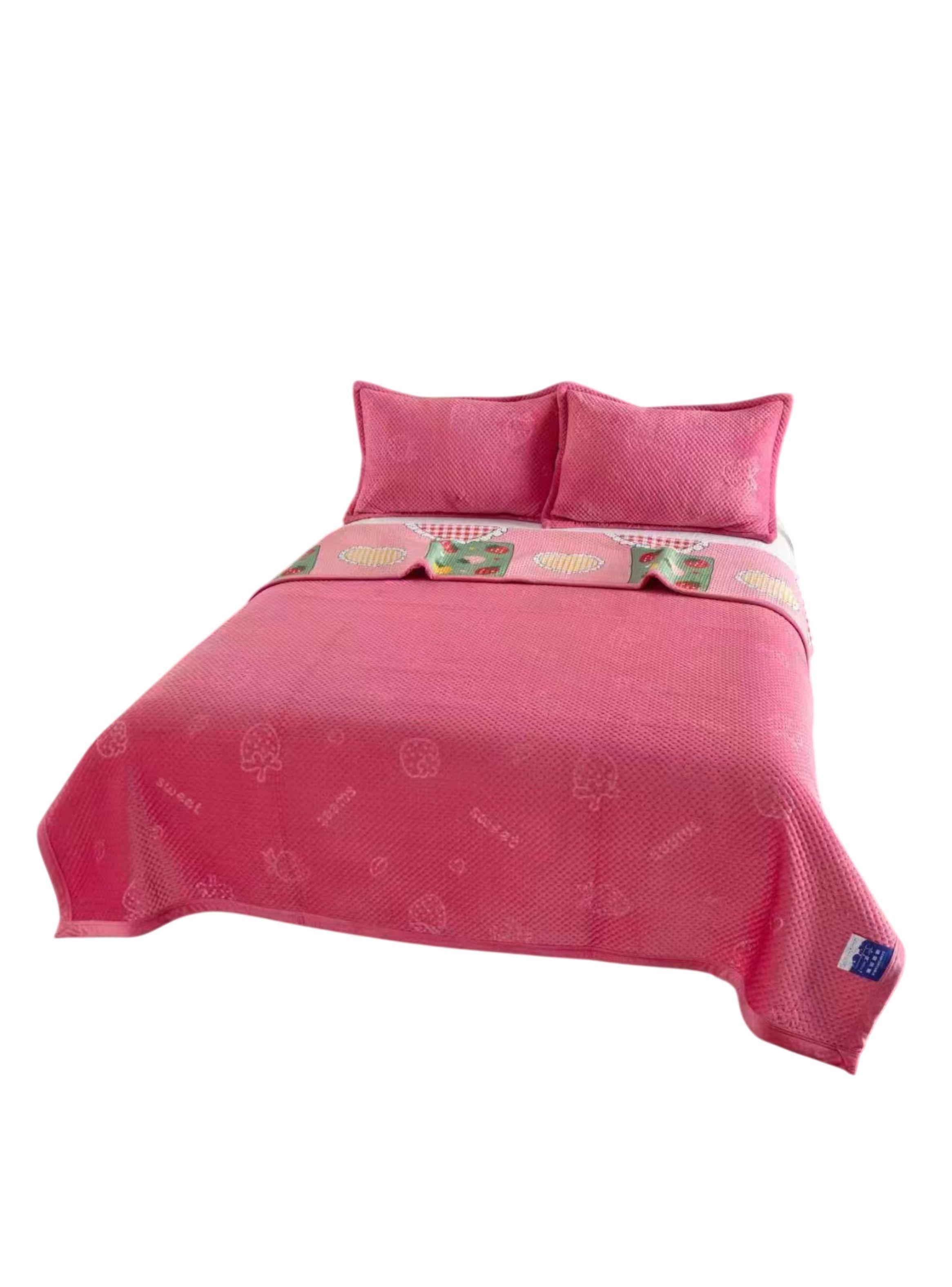 Cubrecama De Verano Reversible Plush Y Quilt 230x250 Cm TF-0