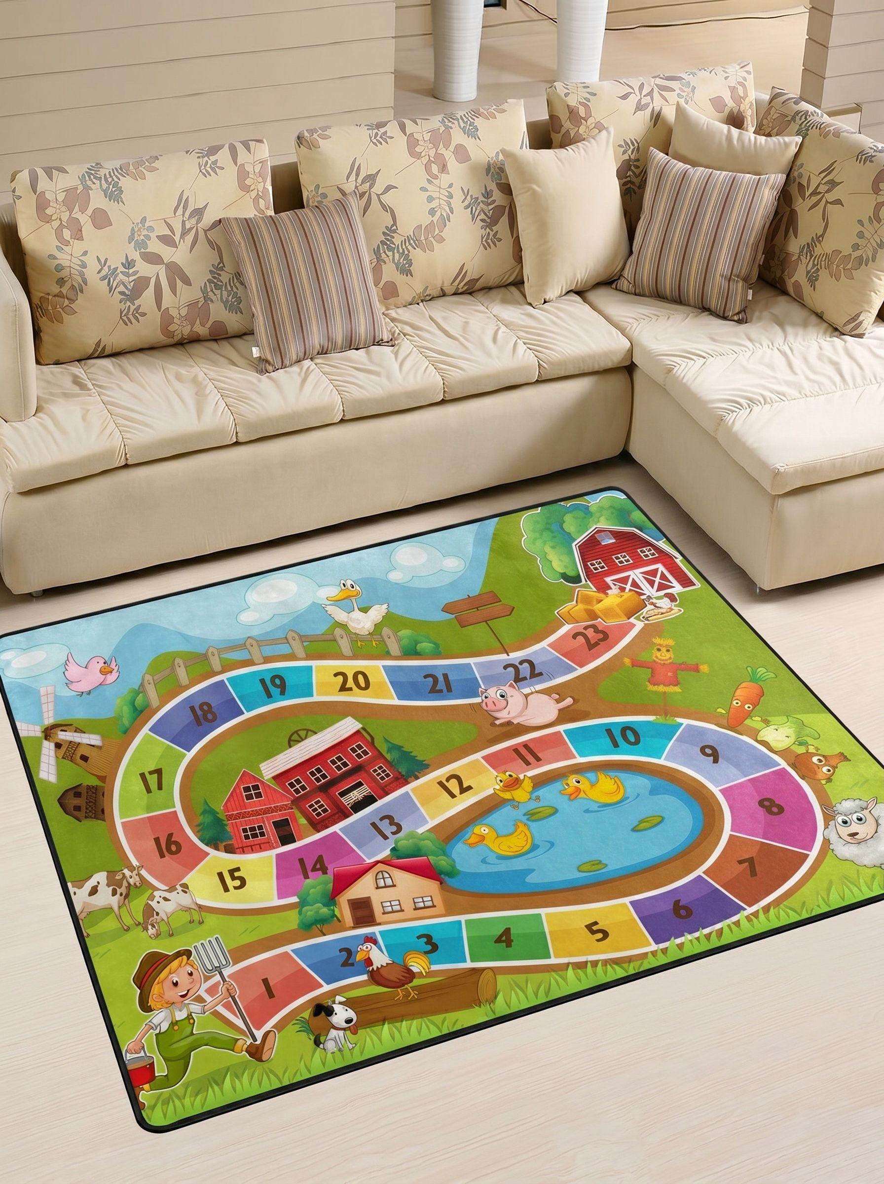 Alfombra Diseños infantiles 120x170 Ilusión 3d. Gbea-0
