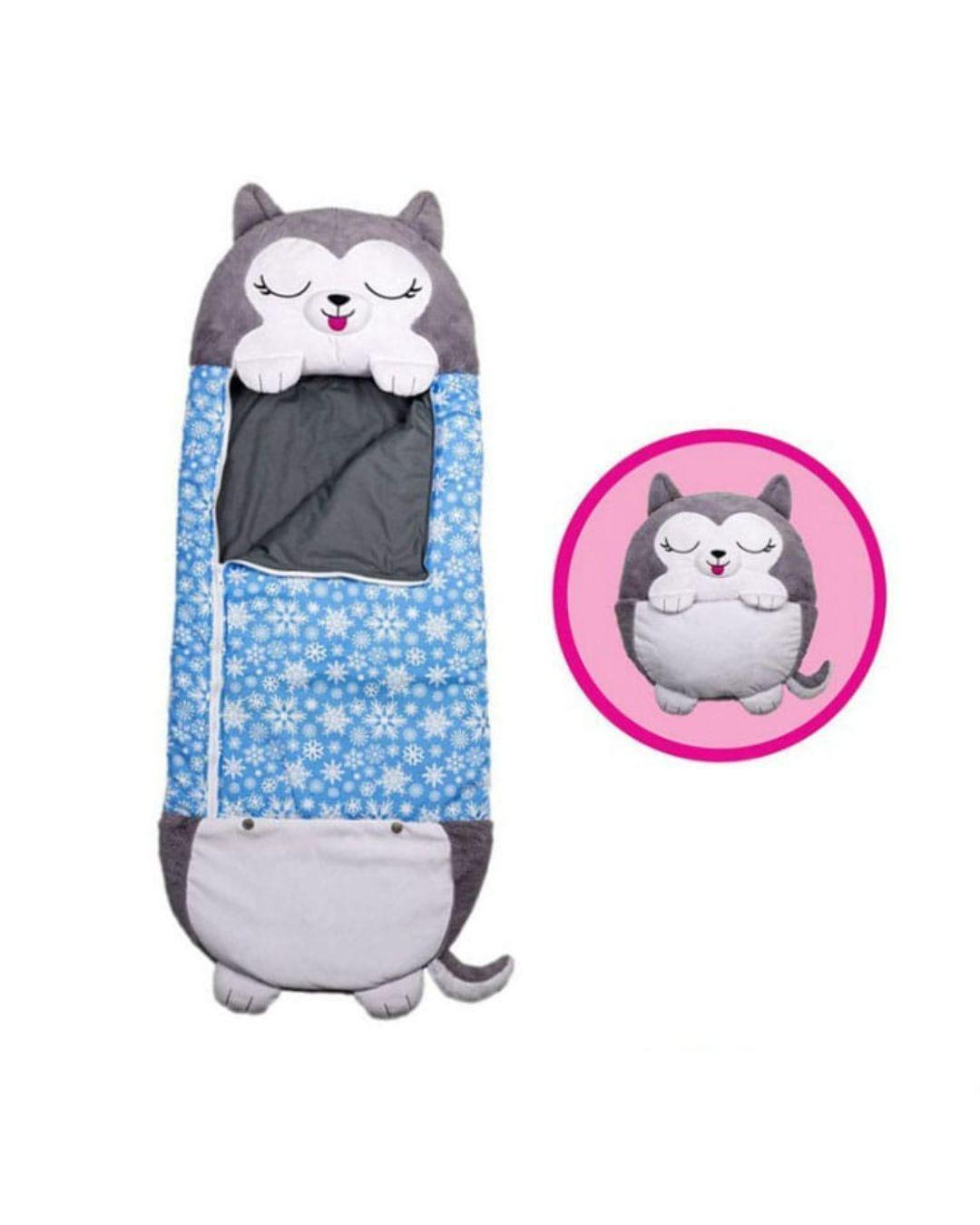 Saco Para Dormir Infantil-Cachorro Lobo Gris TF-0