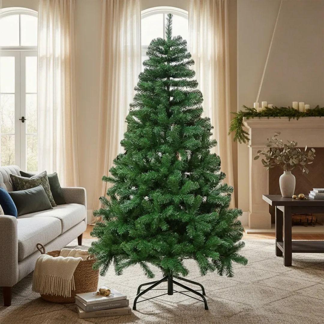 ARBOL DE NAVIDAD DE 210 CM COLOR VERDE TRADICIONAL CON 1000 RAMAS. GSOL-1