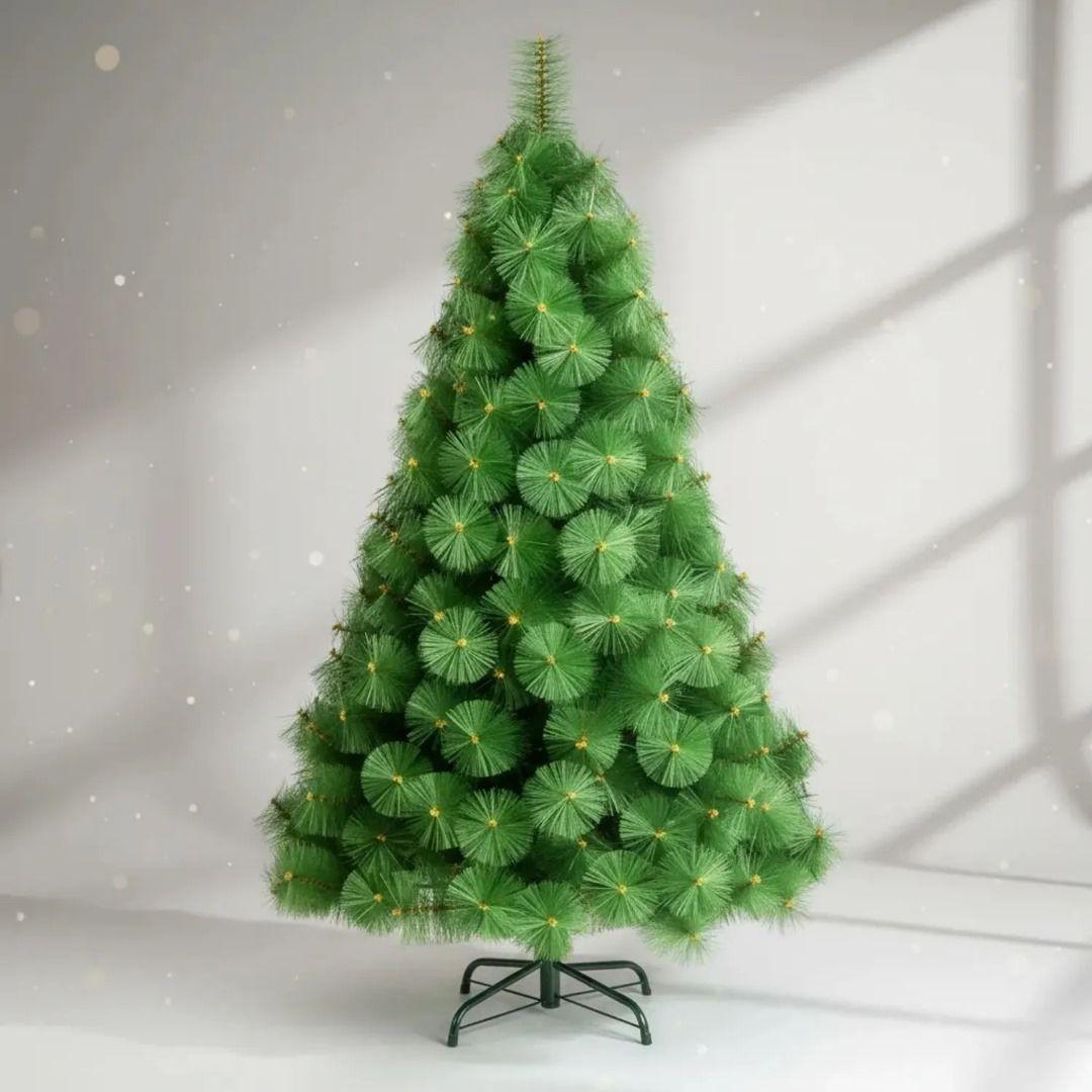 ARBOL DE NAVIDAD POMPOSO CEPILLO 210 CM 1000 RAMAS. GSOL-3