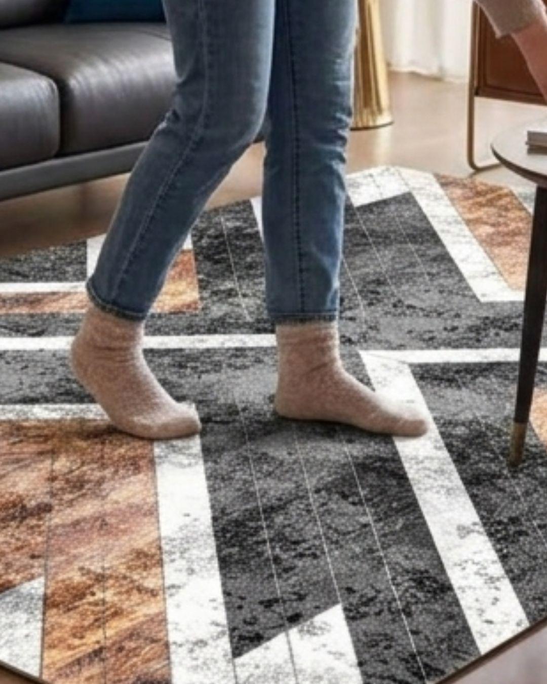 ALFOMBRA DISEÑO MODERNO 3D -PARA TU LIVING-200X240 CSM-4