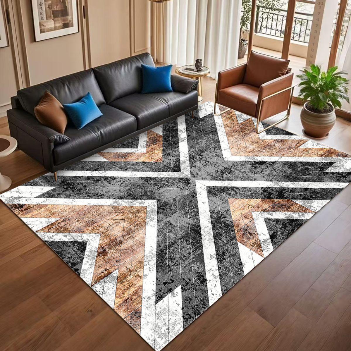 ALFOMBRA DISEÑO MODERNO 3D -PARA TU LIVING-200X240 CSM-5