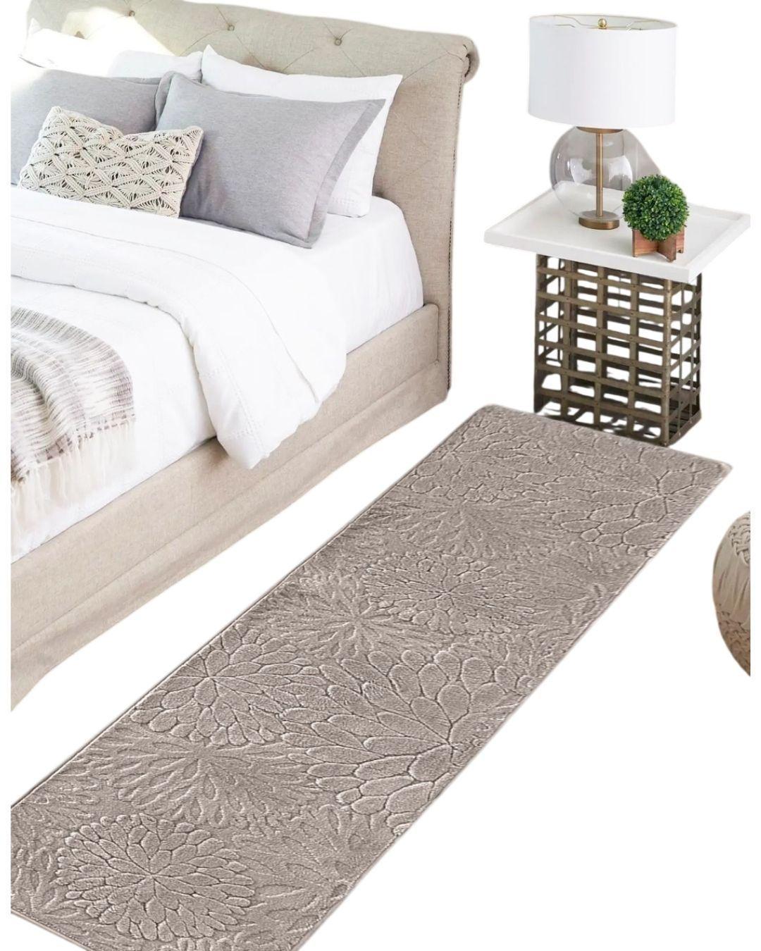 Alfombra de Pasillo Texturizada - Diseño Moderno. (60 x 200 cm) CSM-0