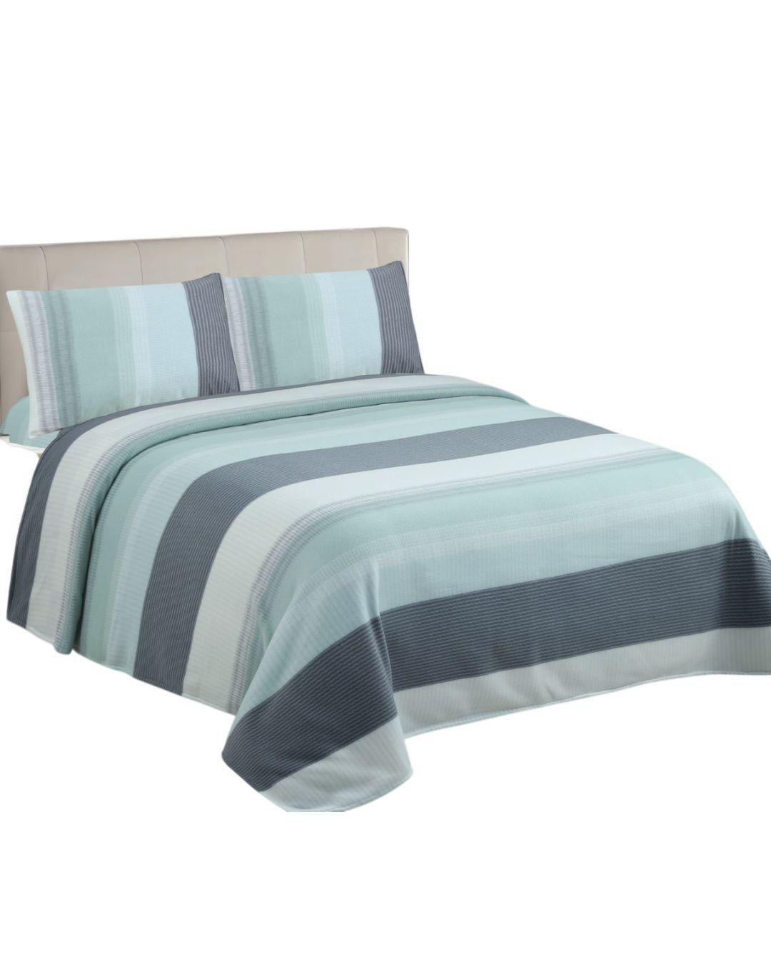 Sábanas de Polar Premium Con Diseño KING- Suavidad Térmica y Confort Superior -FYA MXH-0