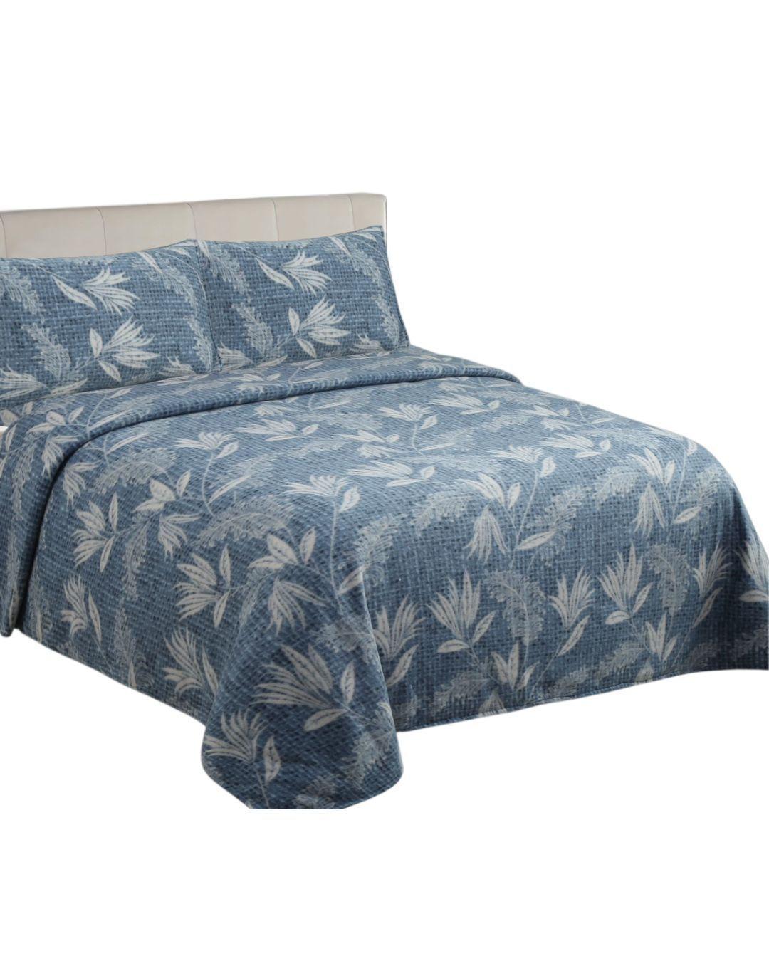 Sábanas de Polar Premium Con Diseño KING- Suavidad Térmica y Confort Superior -FYA MXH-0