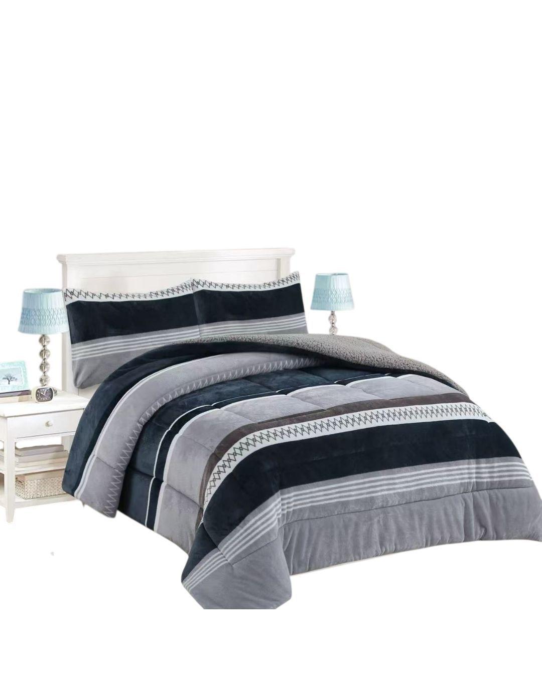 Cobertor de Invierno Premium. - Plush con Diseño King FYA MXH-0