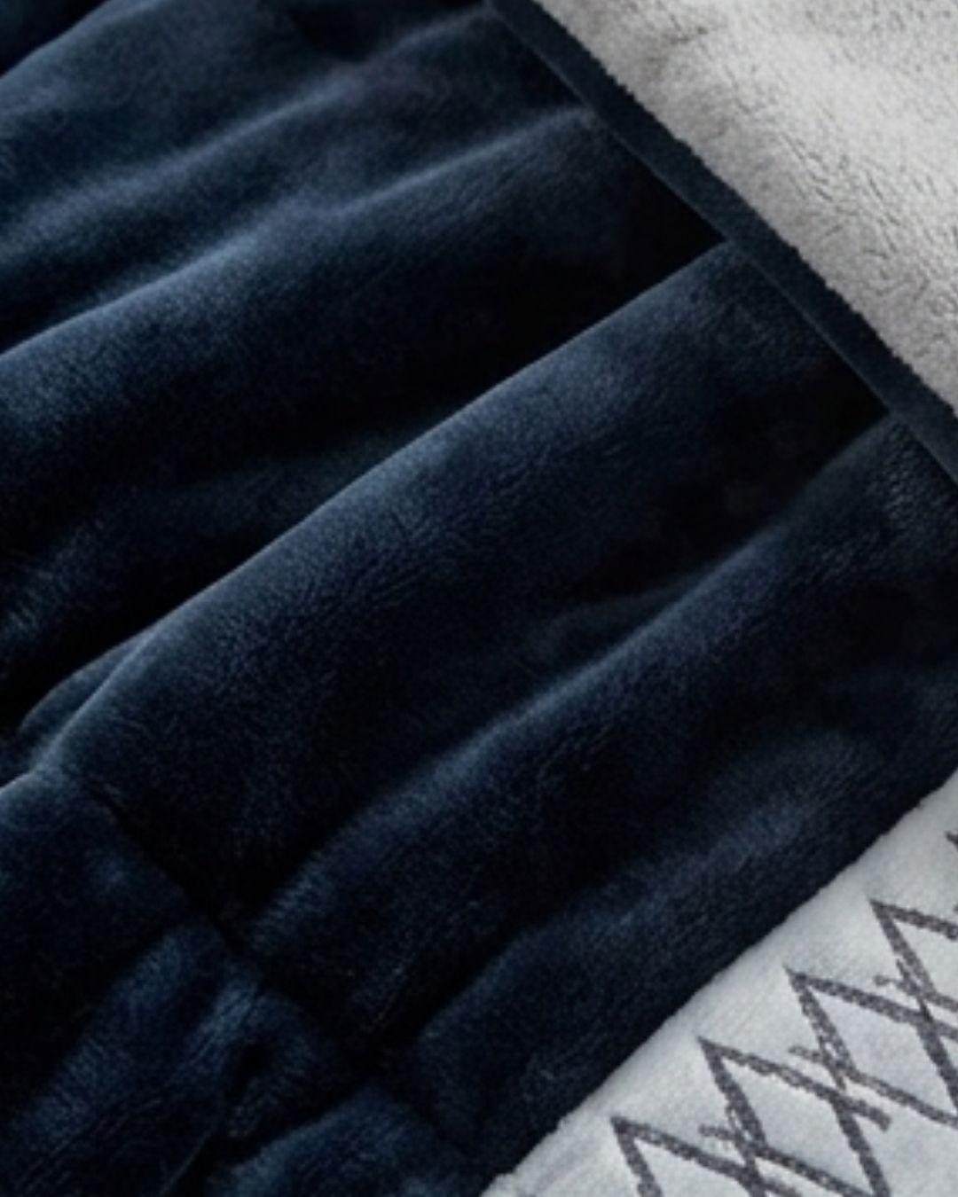 Cobertor de Invierno Premium. - Plush con Diseño King FYA MXH-1