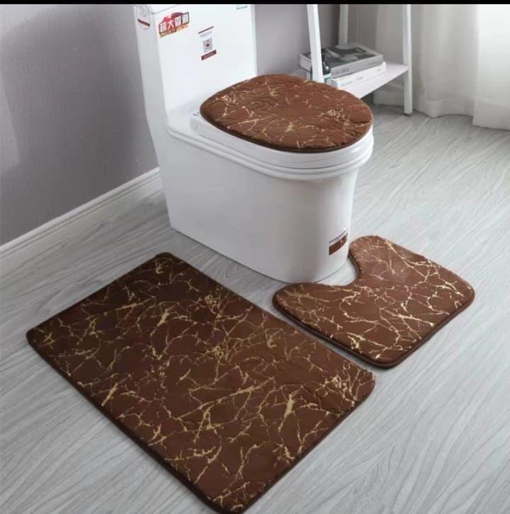 Set Para Baños 3 Piezas Diseño 3D-TF-1