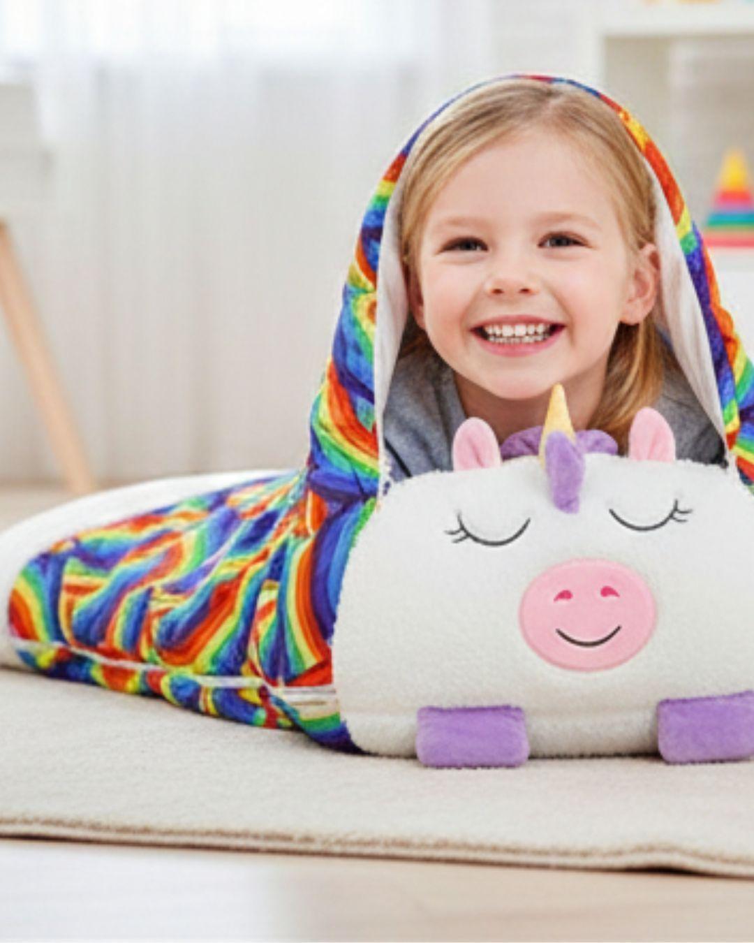 Saco Para Dormir Infantil-Unicornio Blanco TF-2