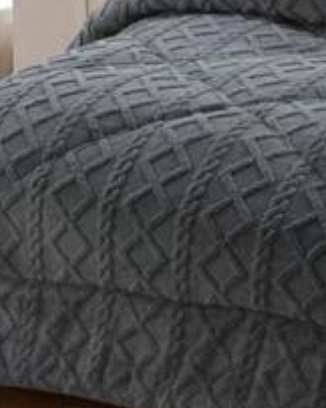 Cobertor Trenzado King con Chiporro Premium (250x270 cm) RS.-1