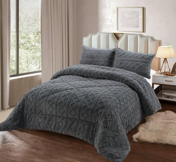 Cobertor Trenzado King con Chiporro Premium (250x270 cm) RS.-2