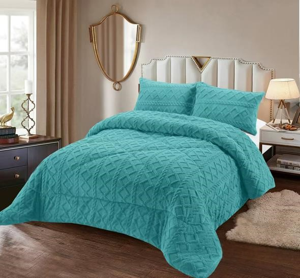 Cobertor Trenzado King con Chiporro Premium (250x270 cm) RS.-2