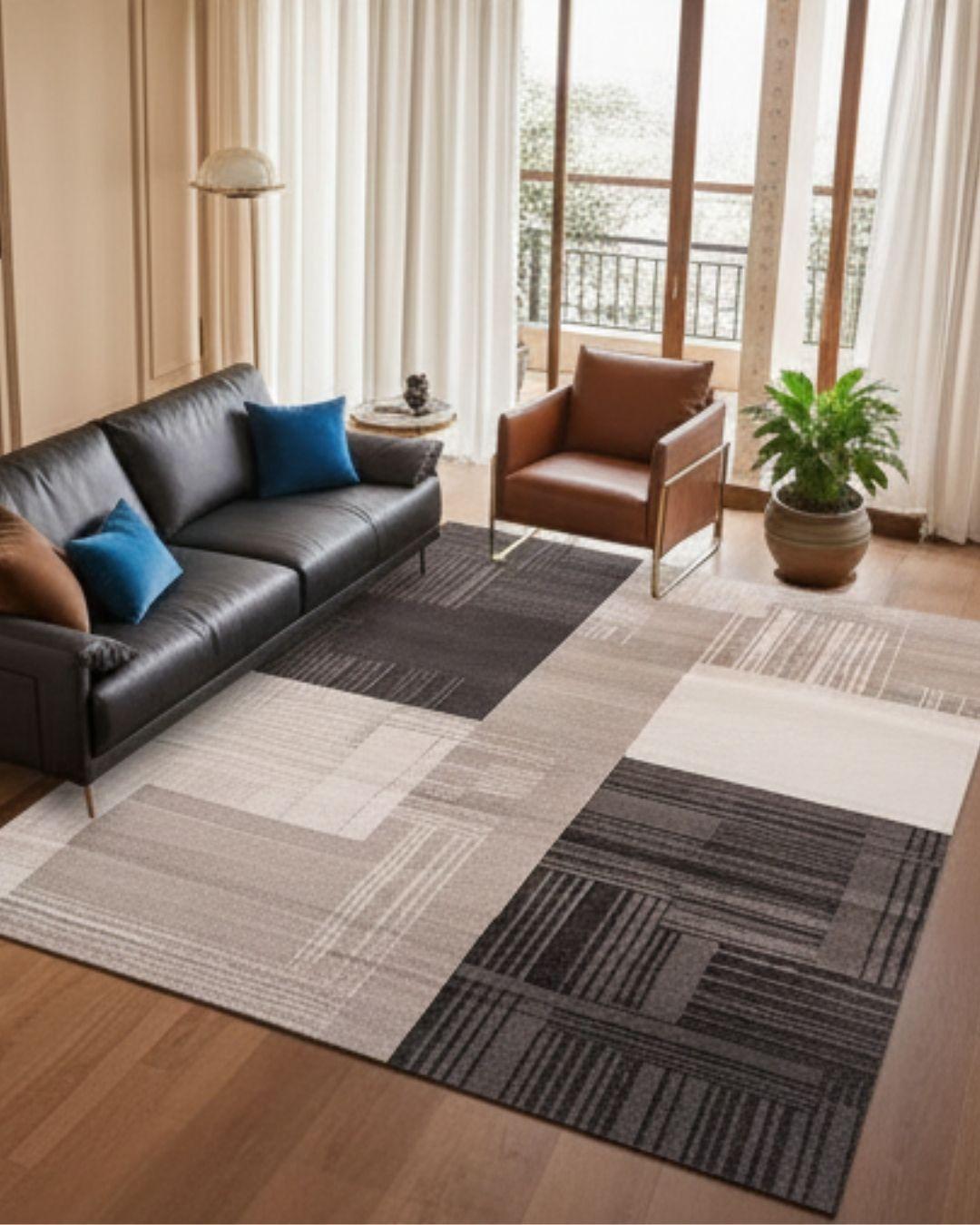 ALFOMBRA DISEÑO MODERNO 3D -PARA TU LIVING-160x200 CSM-3