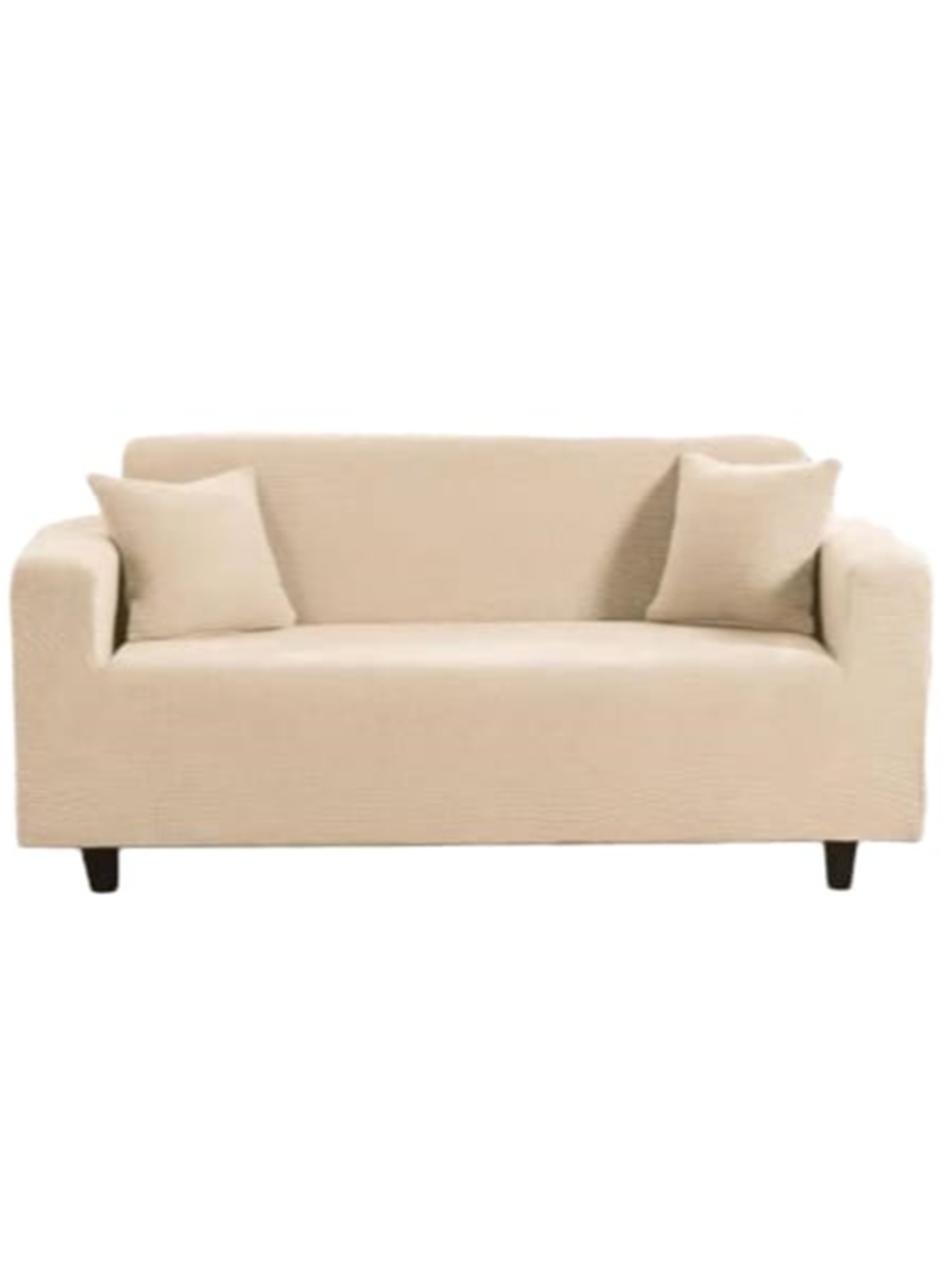 Cubre sillon cuadrille : 4 CUERPOS BEIGE-0
