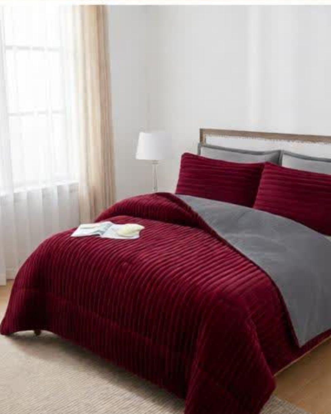 Cobertor de Invierno Premium - Diseño Lineal & Chiporro 2 Plazas TF-4