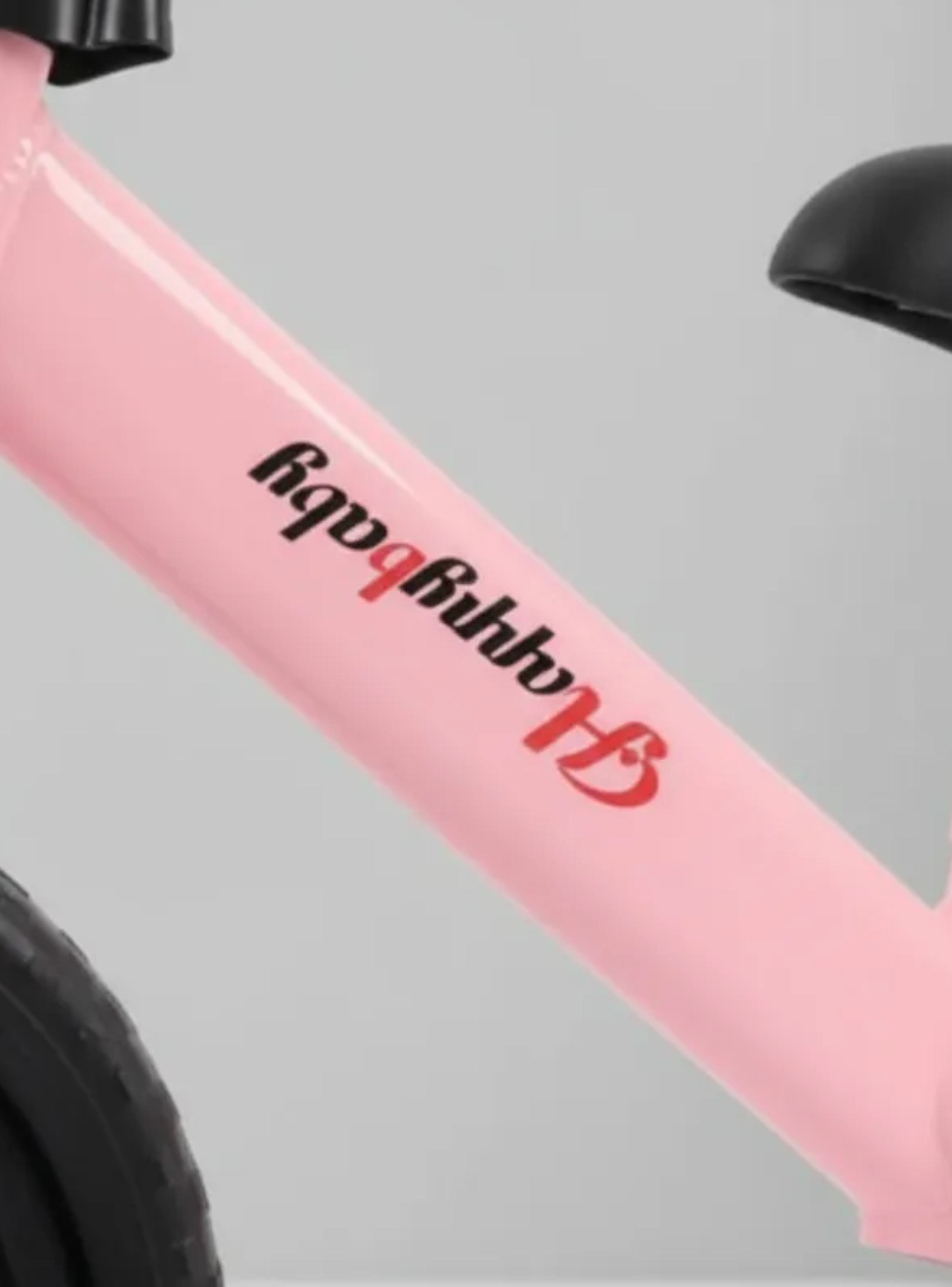 Bicicleta de Equilibrio Infantil Sin Pedal Meipulis Rodado 10 - Rosa-2