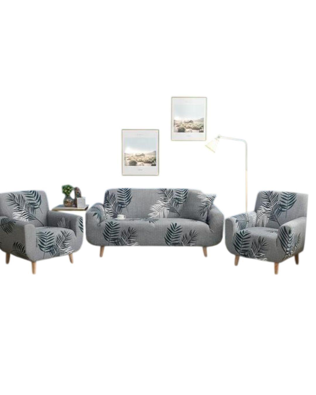 Fundas Cubre Sillones 4+1+1 Con Diseño Elásticas RS-0