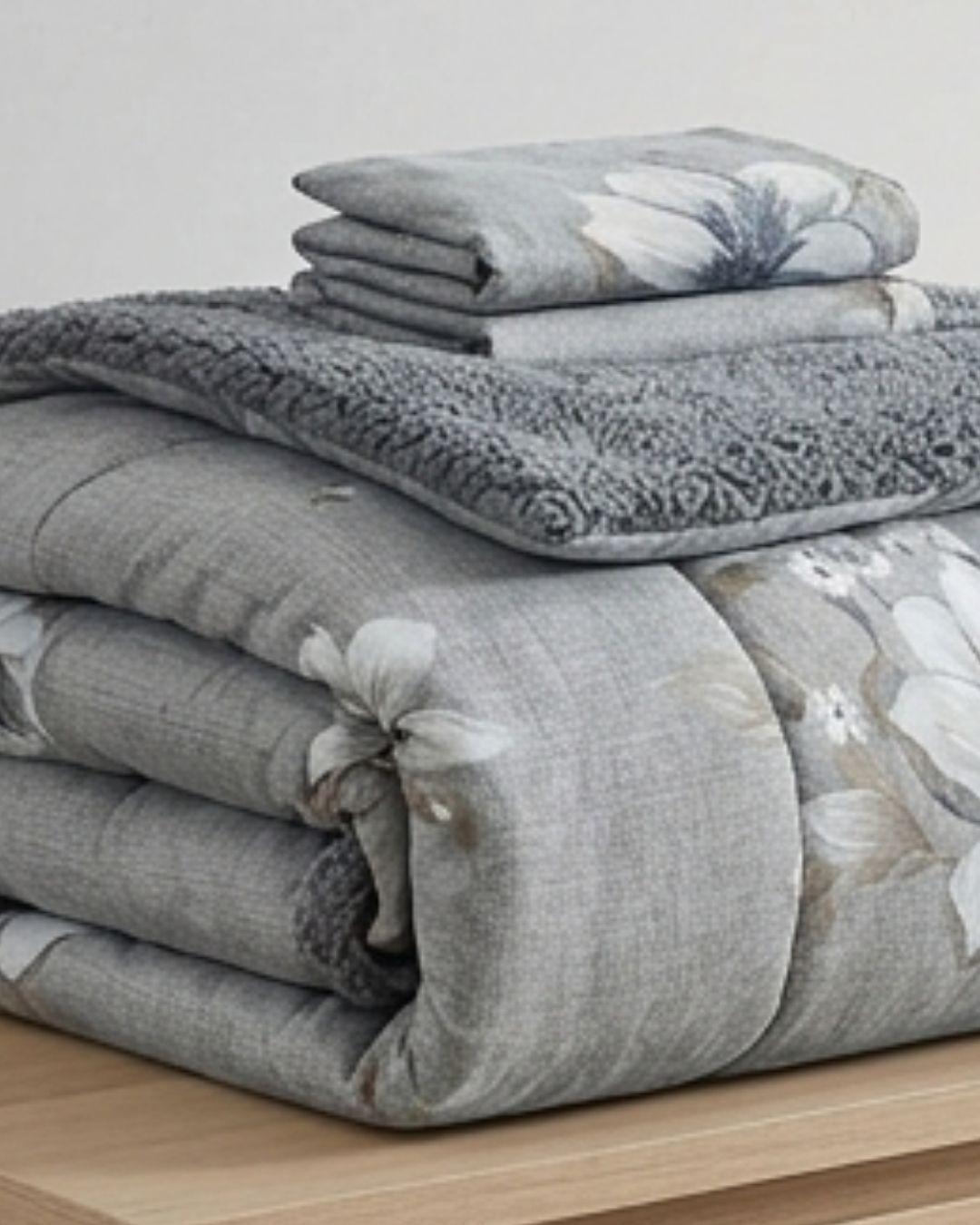 Cobertor de Invierno Premium. - Plush con Diseño King FYA MXH.-1